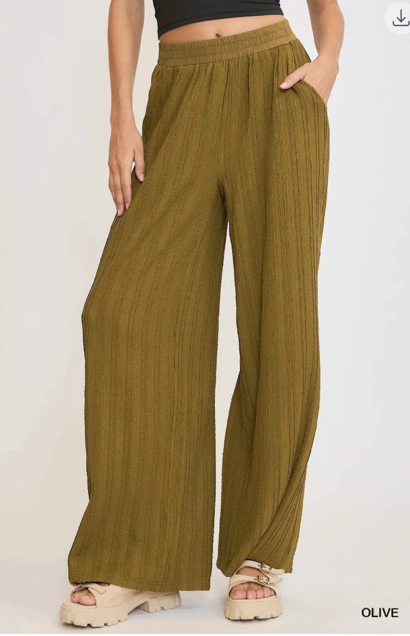Olive Luxe Knit Top