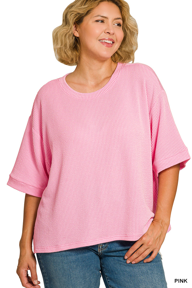 Curvy Comfort Elevated Rib Set