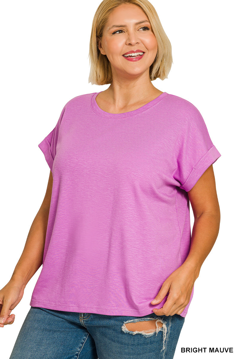 Sunny Side Curvy Tee
