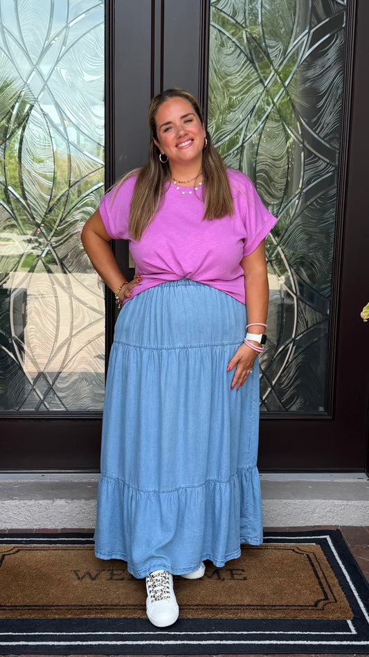 Sunny Side Curvy Top *Last one