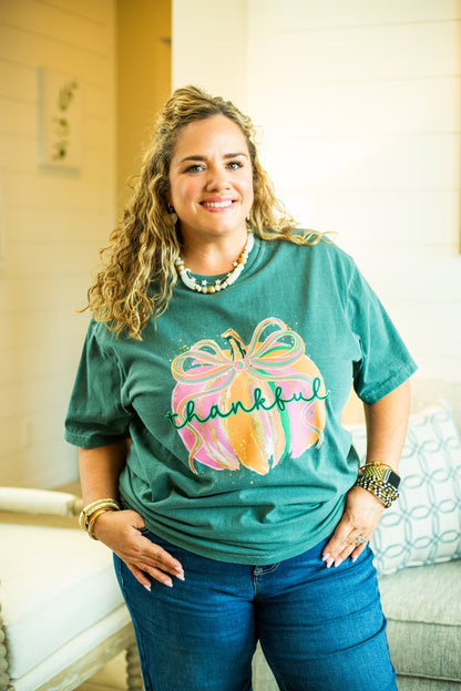 Colorful Pumpkin Tee