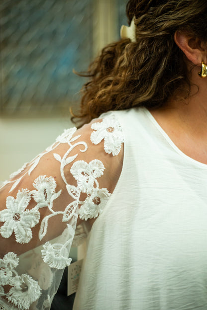 Lace Floral Sleeve