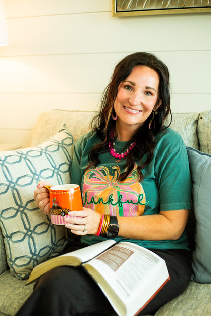 Colorful Pumpkin Tee