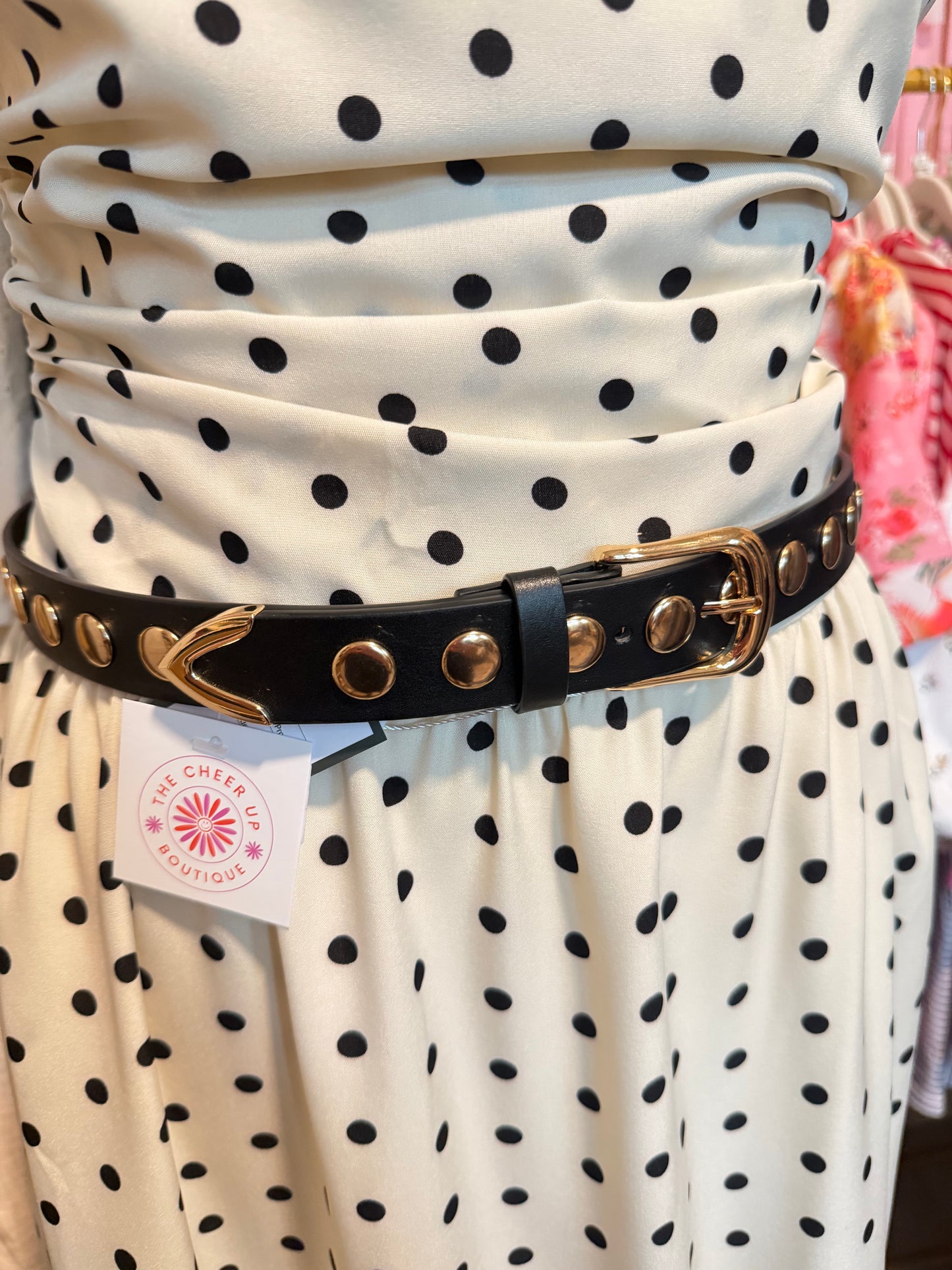 Gold Studded Belt