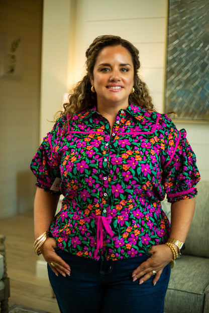 The Mimi - Floral Top