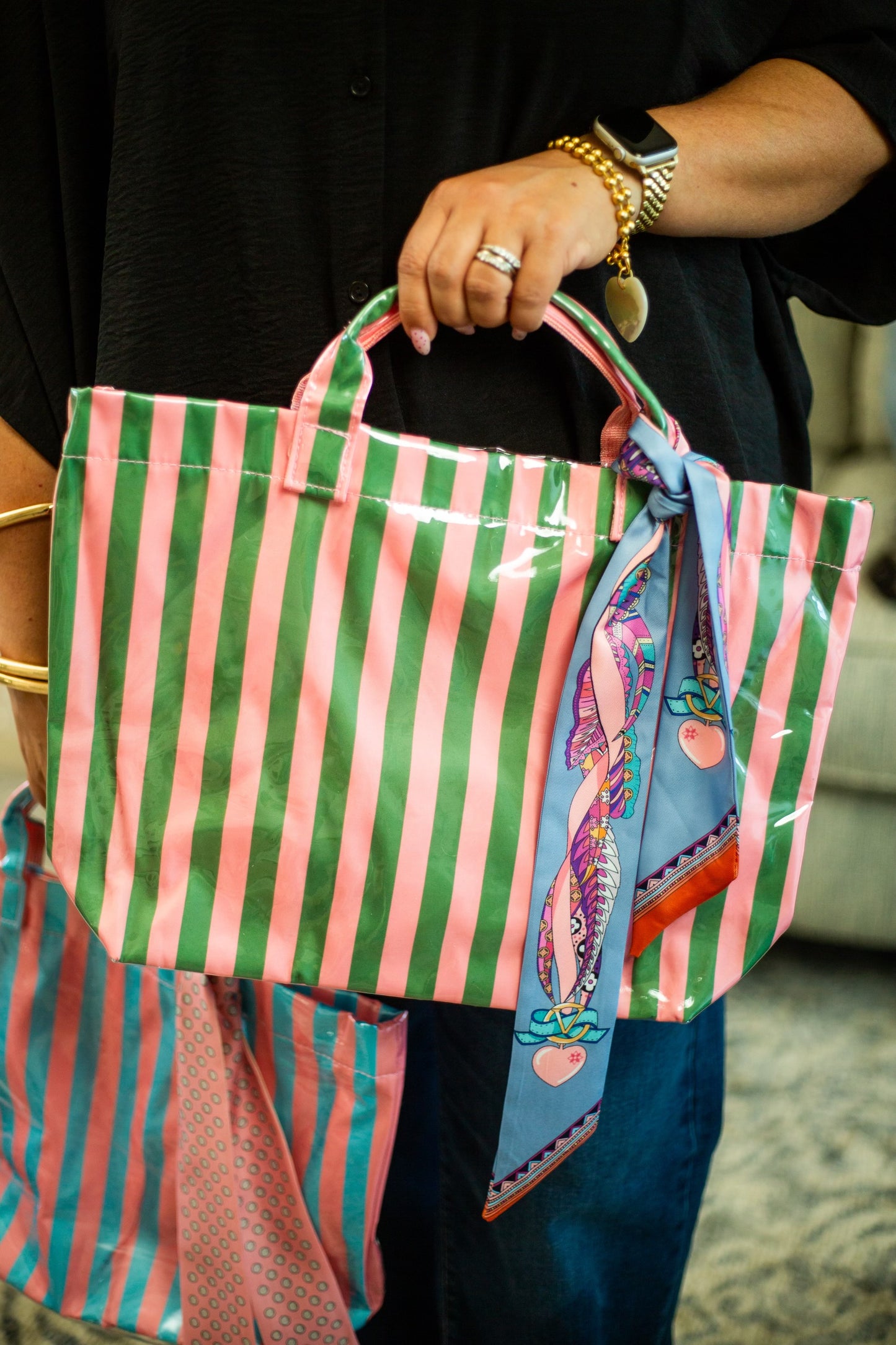Striped Totes