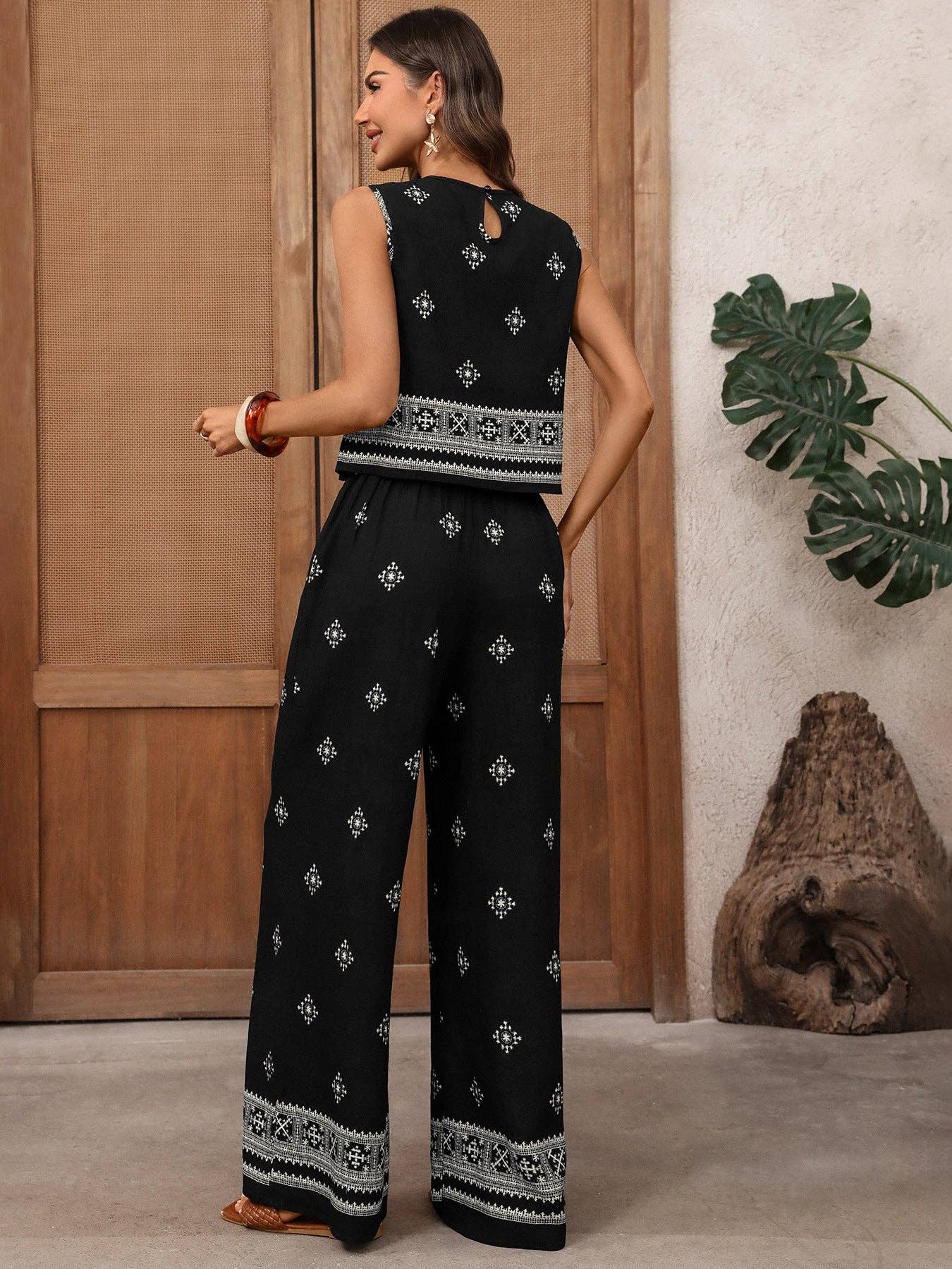 Effortless Boho Two Piece Set