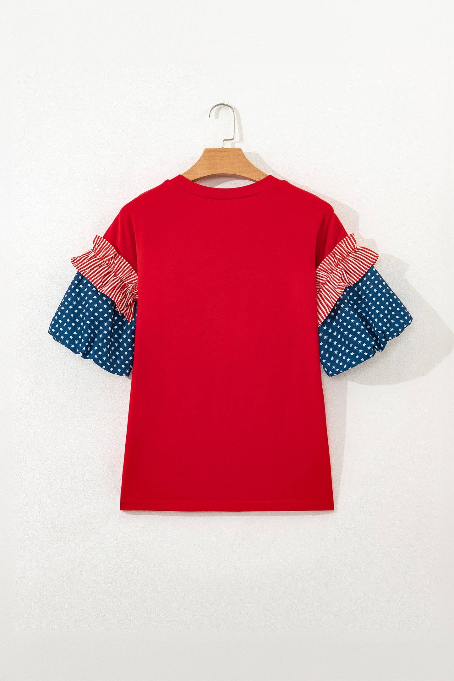 Stars and Stripes Puff Sleeve