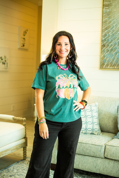 Colorful Pumpkin Tee
