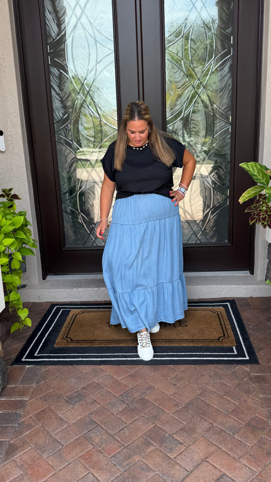 Sunny Side Curvy Tee