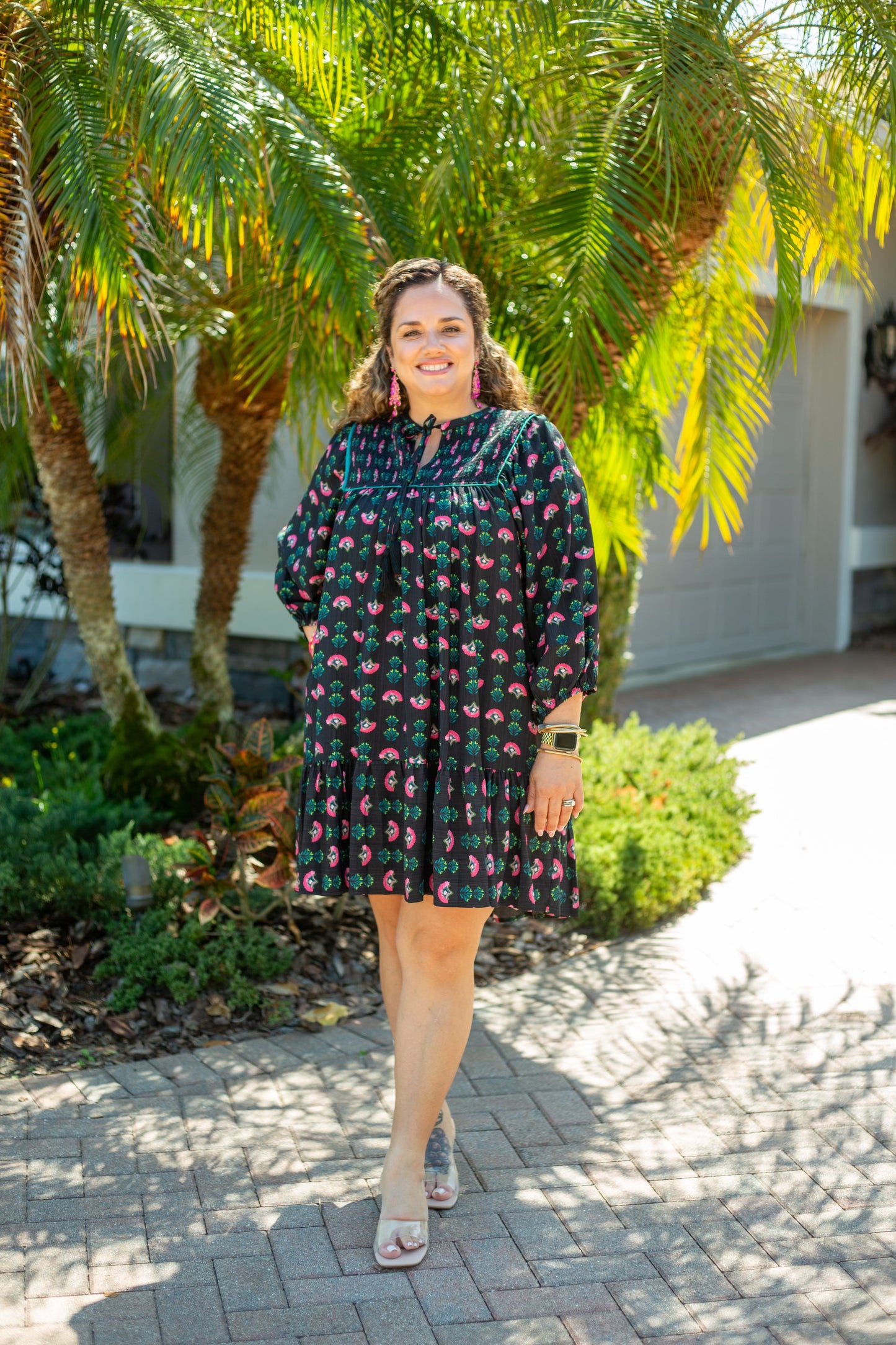 Floral Boho Mini Dress