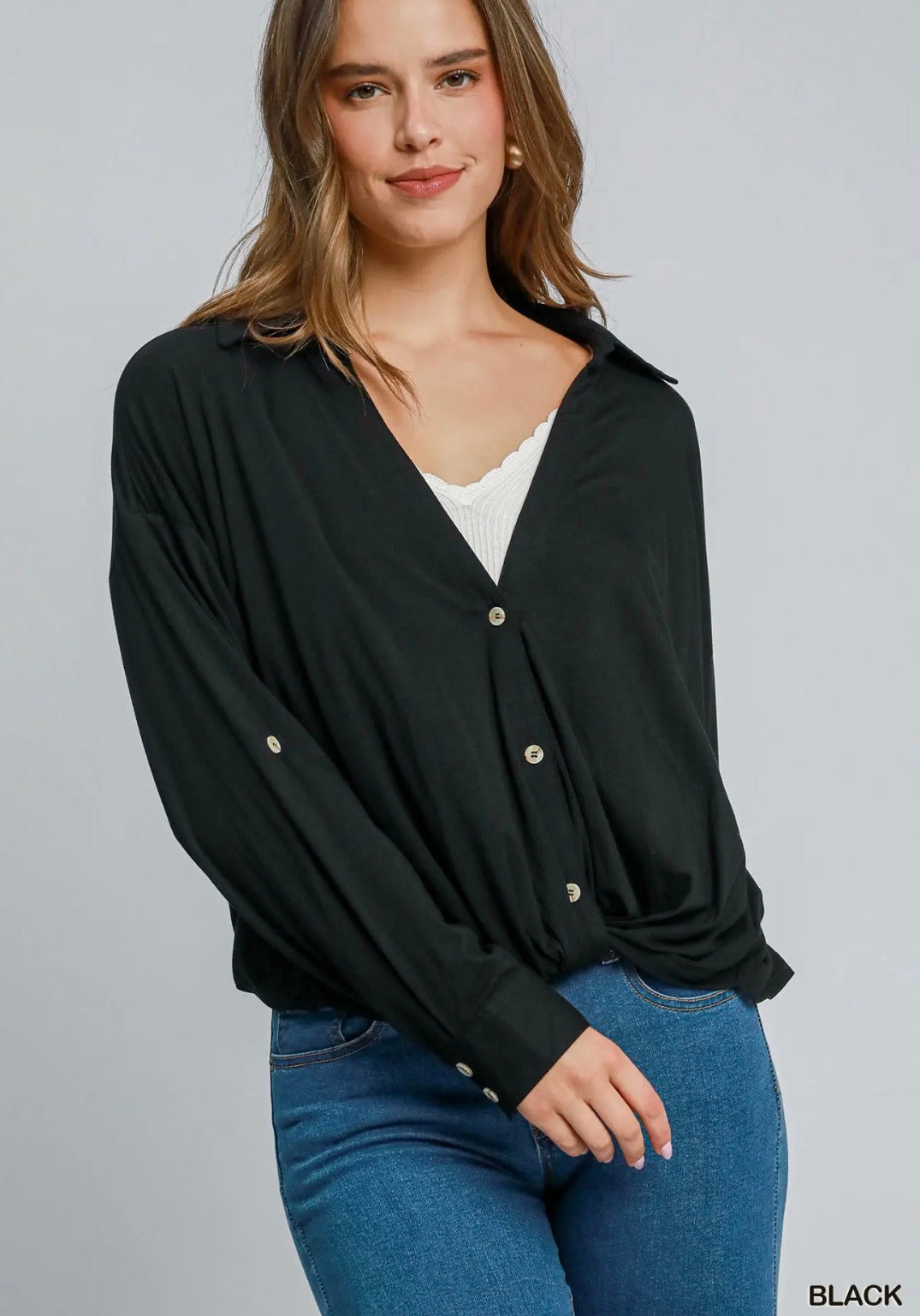 Front Twist Top