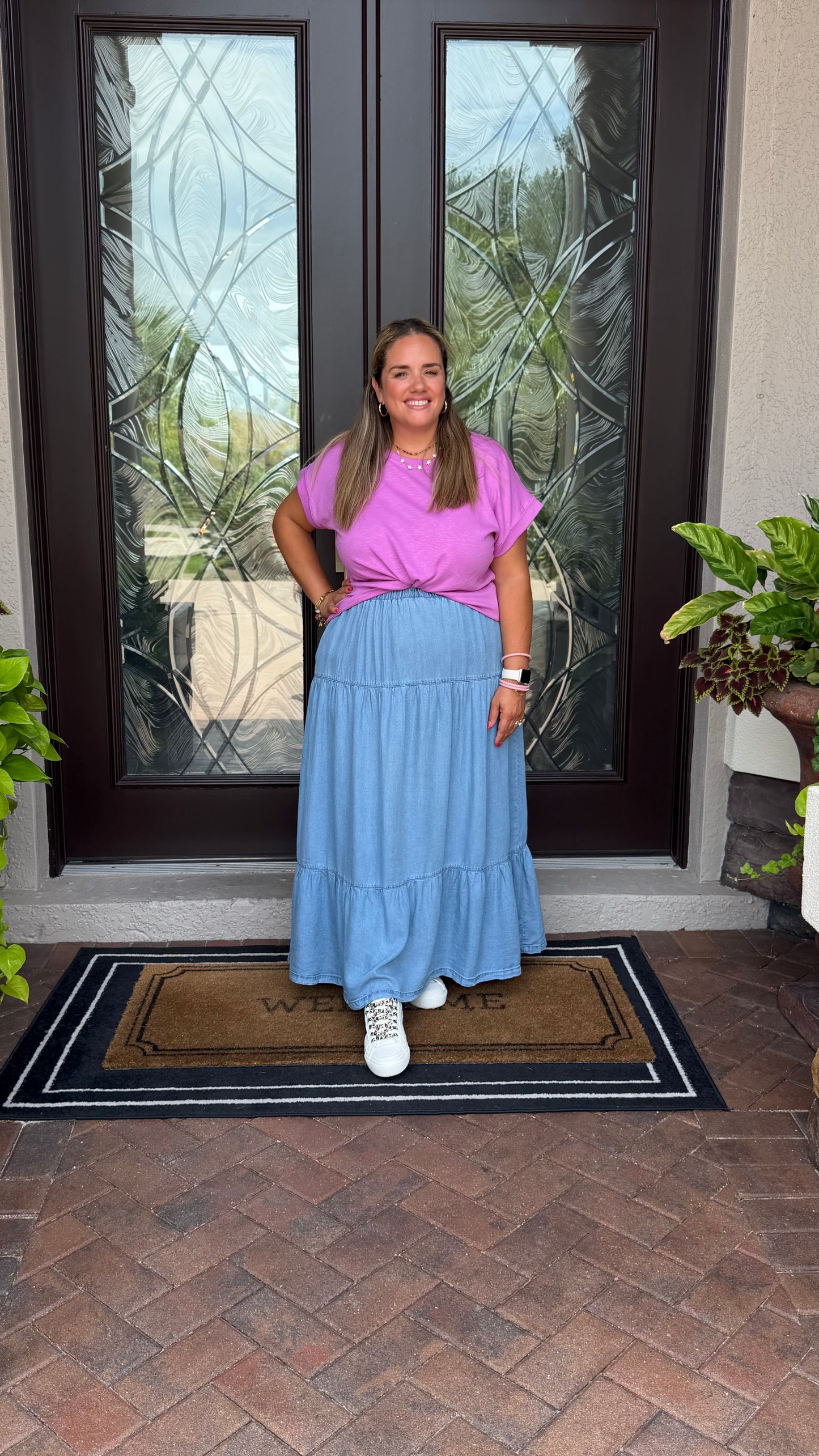 Sunny Side Curvy Tee