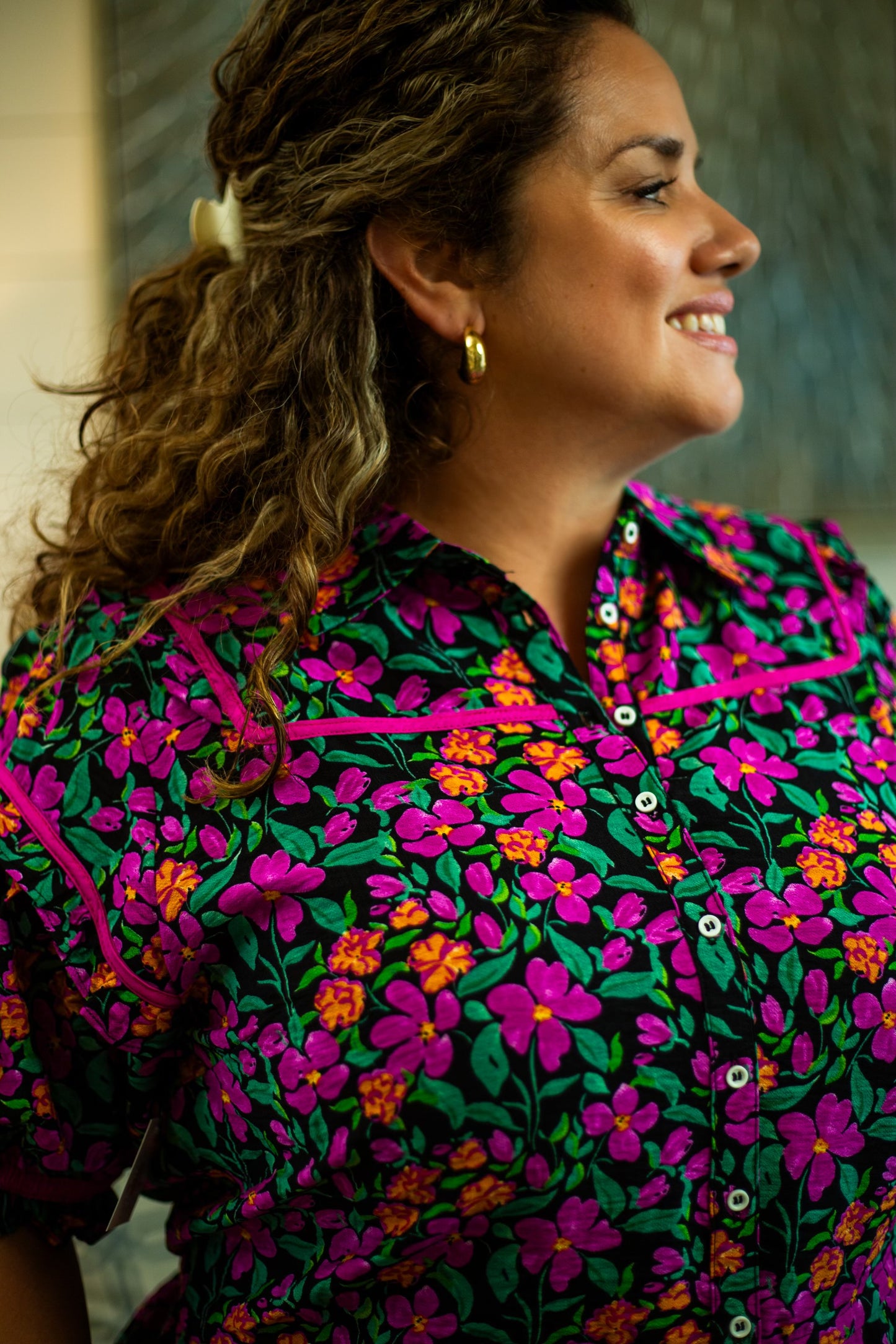 The Mimi - Floral Top