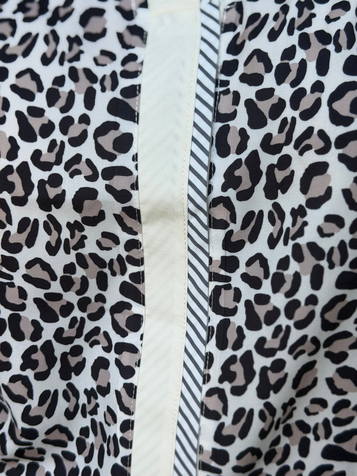 Leopard Print Ruffle Top