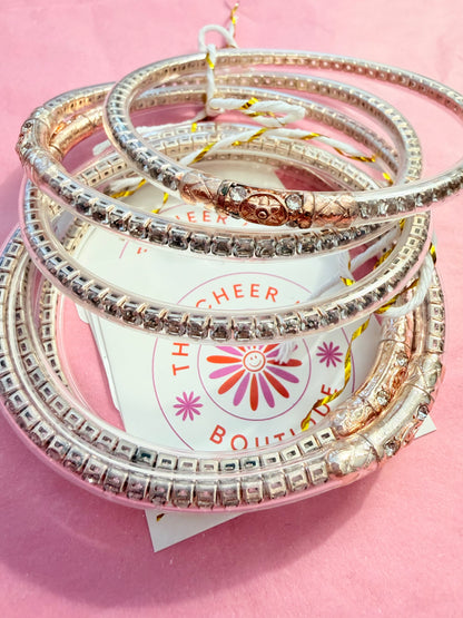 Rose Gold Sparkle Bangle