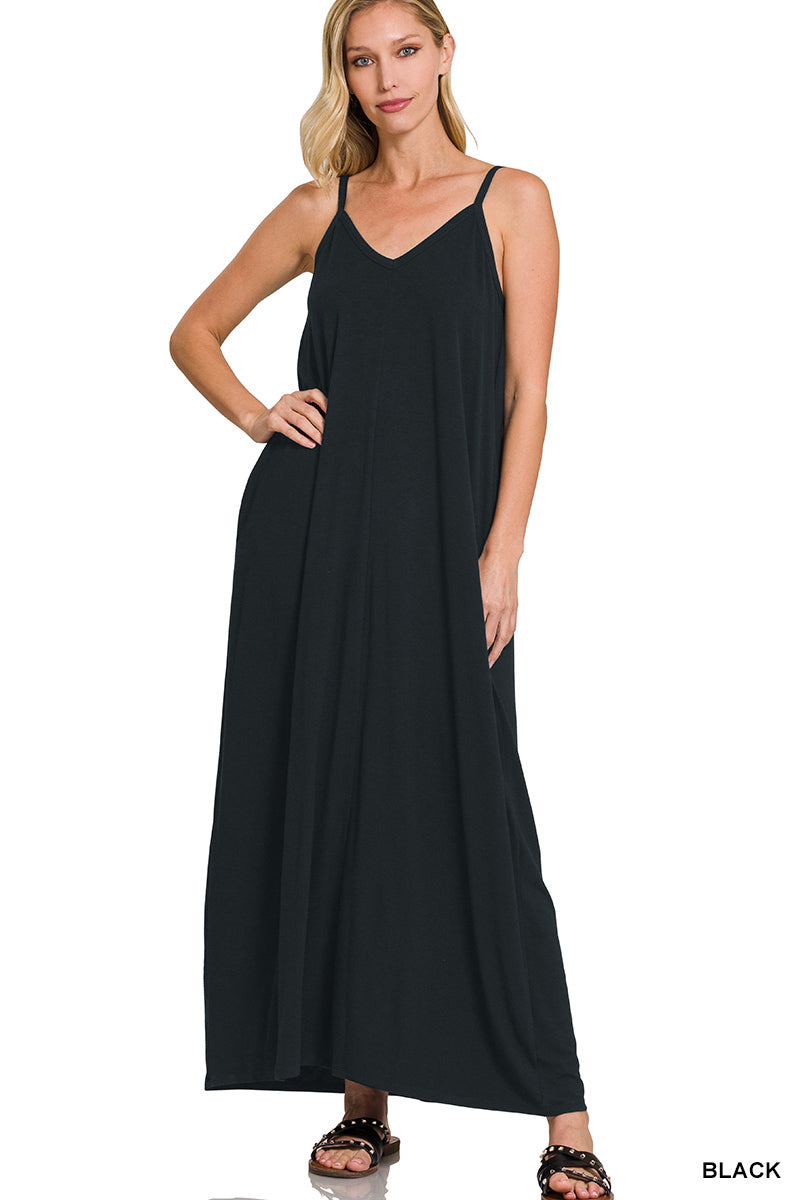 Sun-Kissed Stroll Maxi Dress