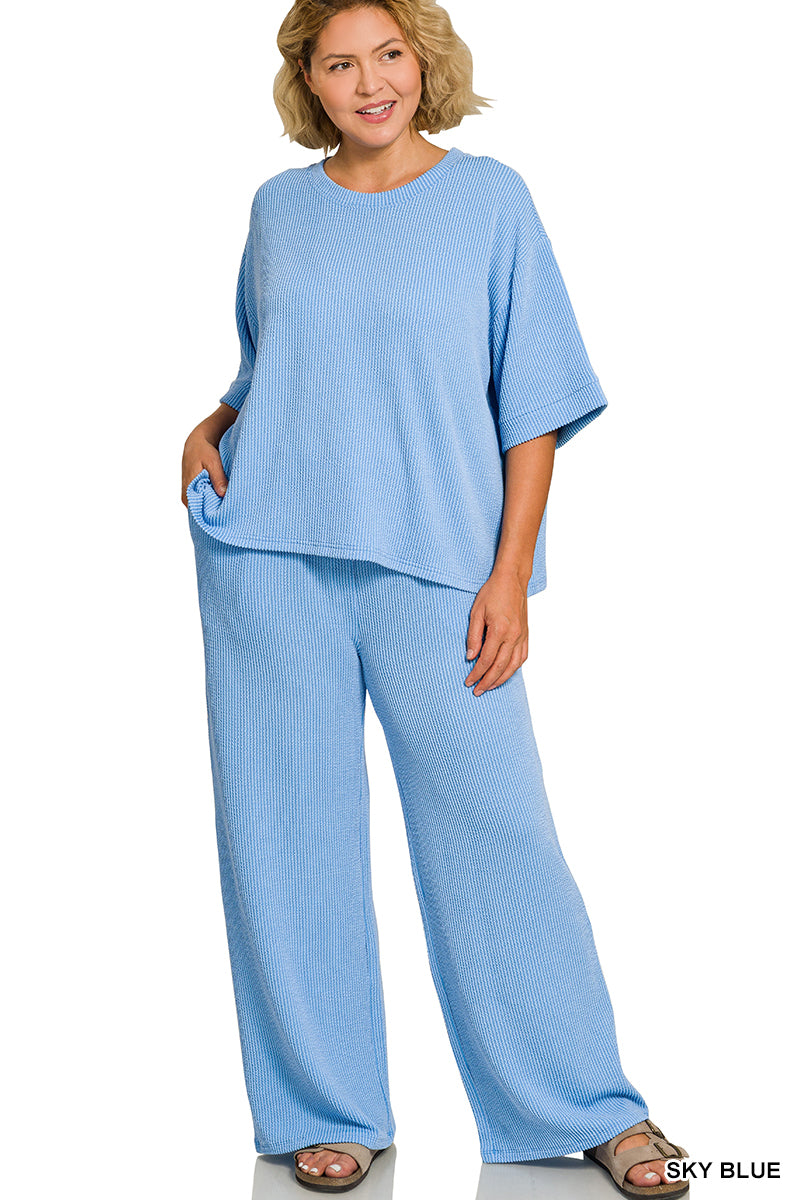 Curvy Comfort Elevated Rib Set
