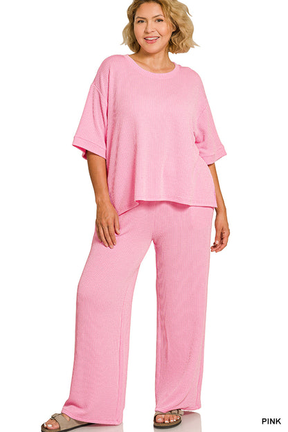 Curvy Comfort Elevated Rib Set