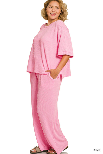 Curvy Comfort Elevated Rib Set