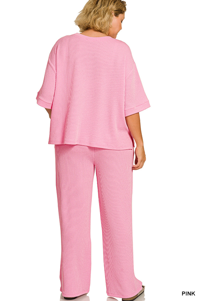 Curvy Comfort Elevated Rib Set