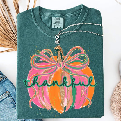 Colorful Pumpkin Tee