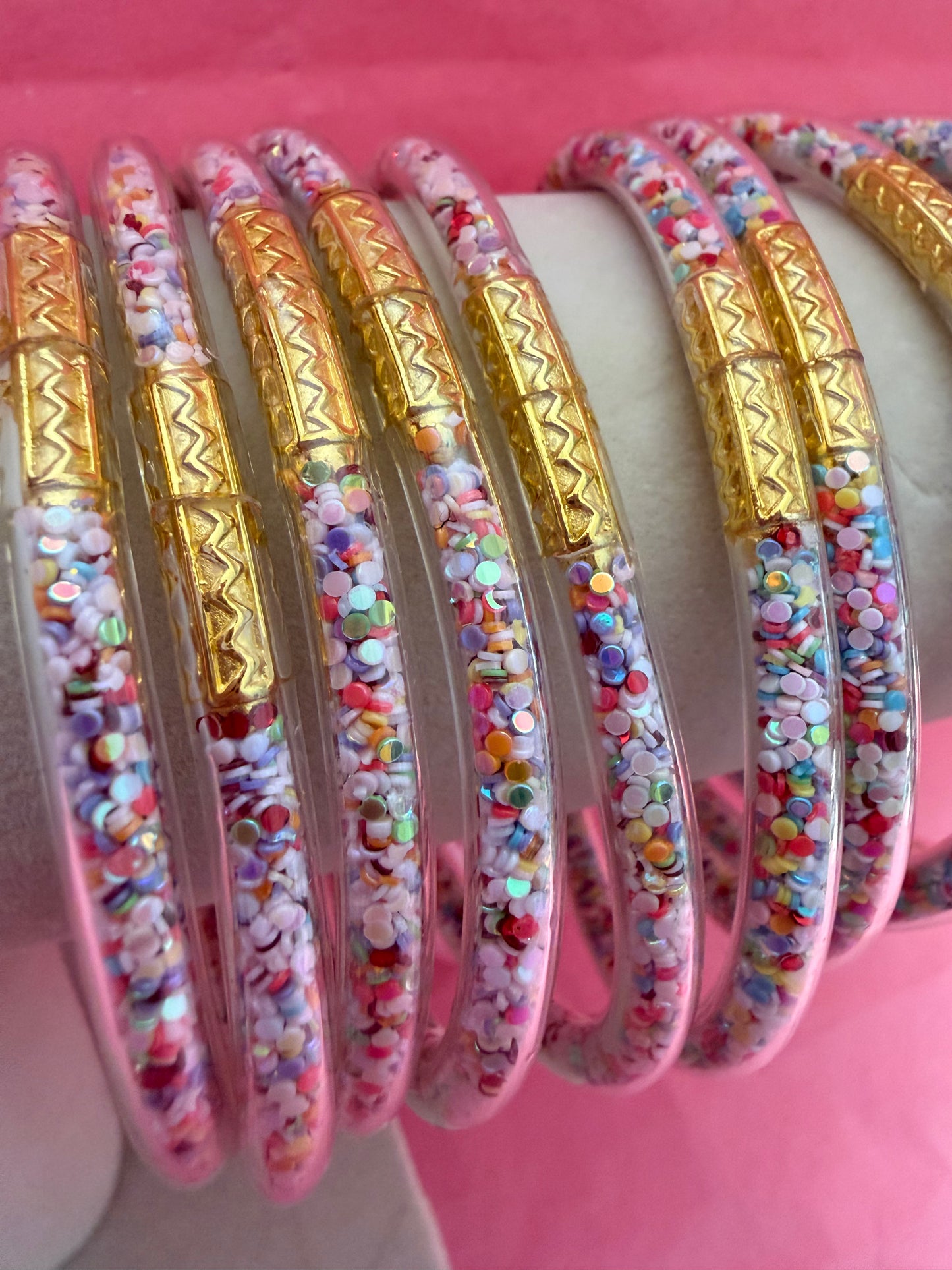 Confetti Party Bangles
