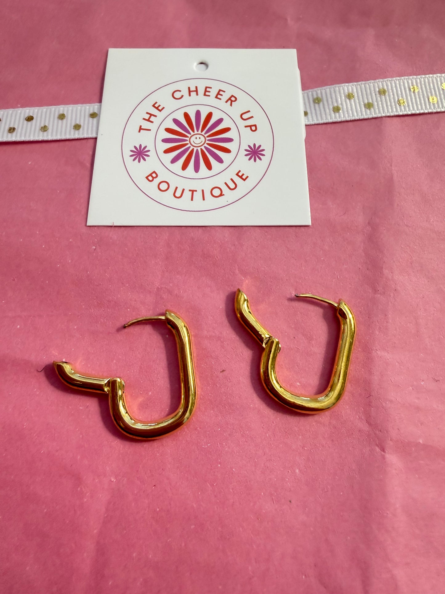 Chunky Hoop Earrings