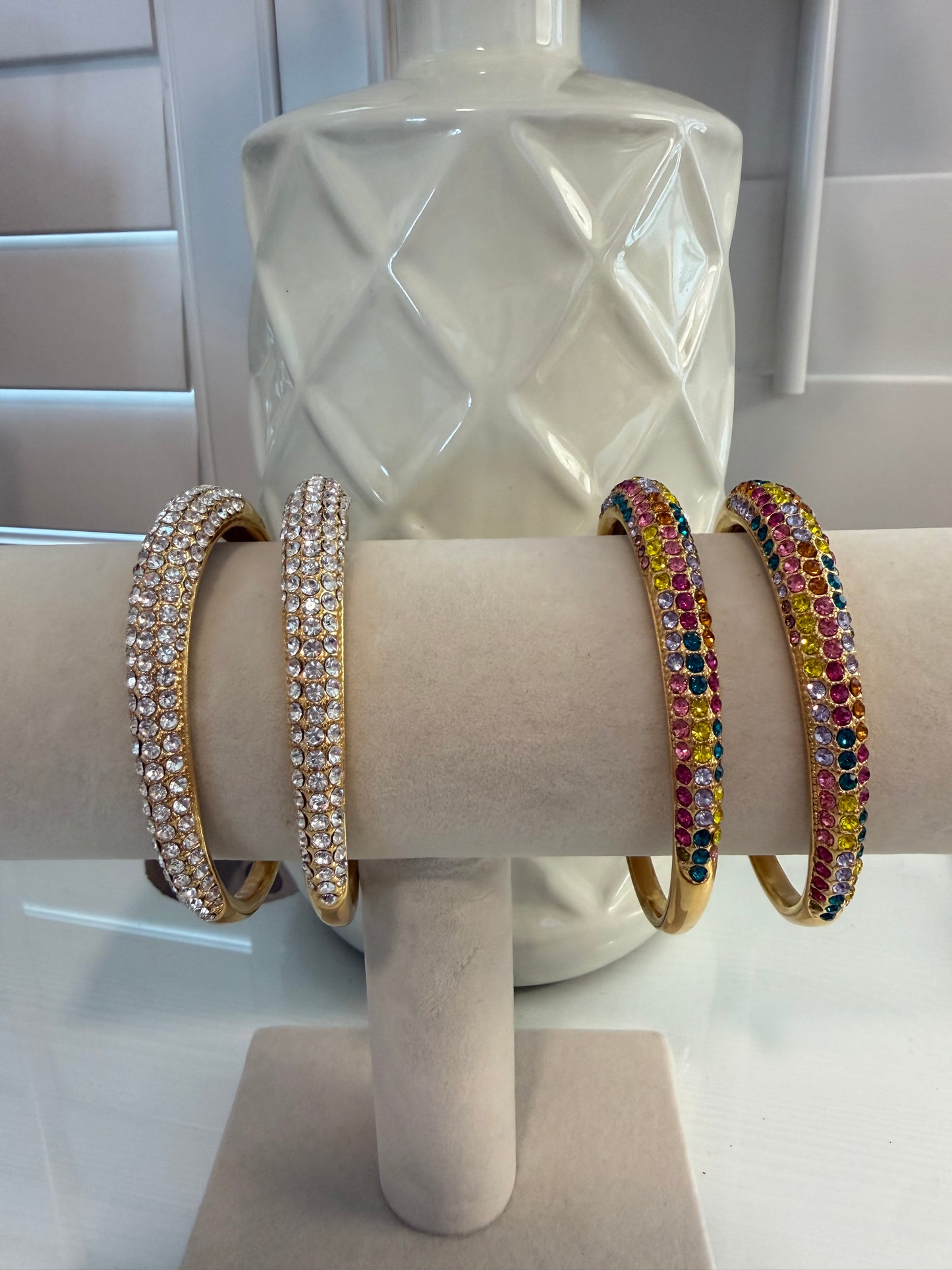 Crystal Bangle Bracelet