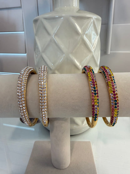 Crystal Bangle Bracelet