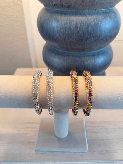Crystal Bangle Bracelet