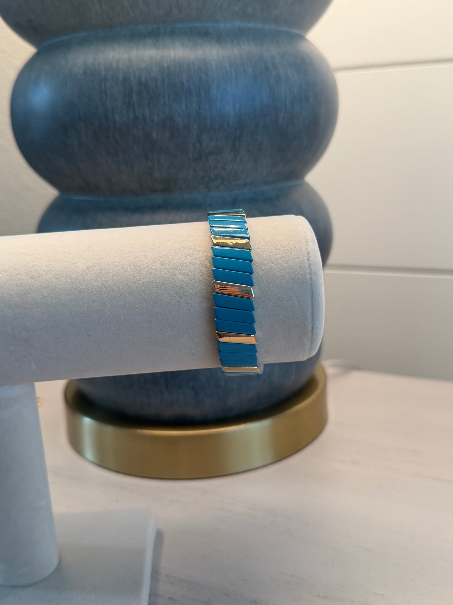 Gold Accent Stretch Bracelets