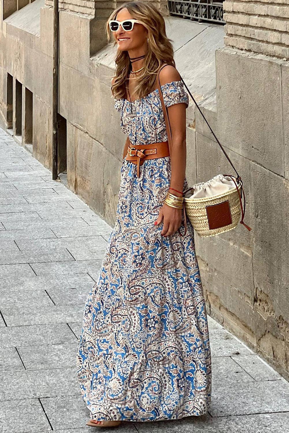 Paisley Dreams Maxi Dress