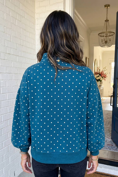 Dotty Days Pullover Sweatshirt